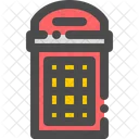 Telephone Box Street Icon