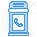 Telephone Booth Call Booth Telephone Box Icon