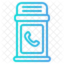 Telephone Booth Call Booth Telephone Box Icon