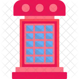 Telephone Booth  Icon