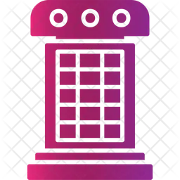 Telephone Booth  Icon