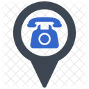 Telephone booth location  Icon