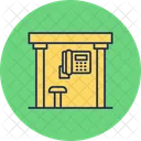 Telephone Box Booth Box Icon
