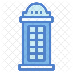 Telephone Box  Icon