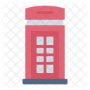 Telephone Box Phone Booth British Icon