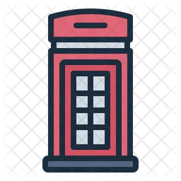 Telephone box  Icon