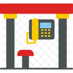 Telephone box  Icon