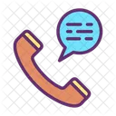 Telephone Chatm Telephone Chat Call Chat Icon