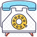 Téléphone fixe  Icône