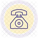 Telephone Line Icon Icon