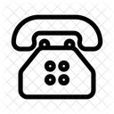 Phone Retro Call Icon