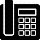 Contact Us Digital Phone Landline Icon