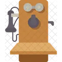 Telephone Magneto Wall Icon