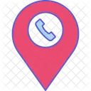 Telephone Location Destination Location Icon