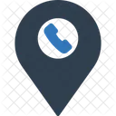 Telephone location  Icon