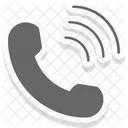 Telephone Receiver Call Sign Call Vibration Icon