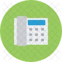 Telephone Set Contact Fax Icon