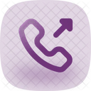 Telephone Sortant Icône