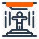 Teleportation Instant Sci Fi Icon