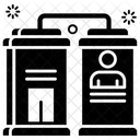 Teleportation Science Fiction Hologram Icon