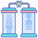 Teleportation Hologram Science Fiction Icon