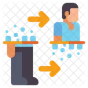 Teleportation Human Science Future Icon