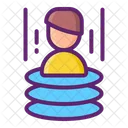 Teleportation Human Science Future Icon