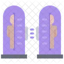Teleportation Human Technology Icon