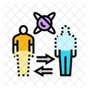 Teleportation Quantum Technology Icon