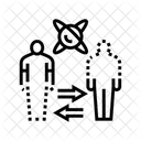 Teleportation Quantum Technology Icon