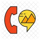 Telesales Telefon Anruf Symbol