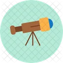 Telescope Space Science Icon