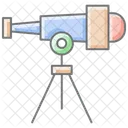 Telescope Awesome Lineal Color Icon Icon