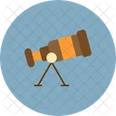 Telescope Astronomy Space Icon
