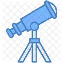 Telescope Astronomy Space Icon