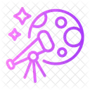 Telescope Astronomy Education Icon