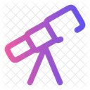 Telescope Astronomy Space Icon