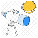 Telescope Astrology Lens Icon