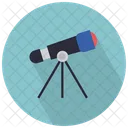 Telescope Astronomy Spyglass Icon