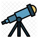 Telescope Astronomy Education Icon