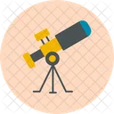 Telescope Astronomy Science Icon