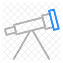 Telescope Research Space Icon