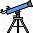 Telescope Tripod Space Icon