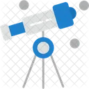 Telescope Astronomy Space Icon