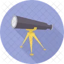 Telescope Spyglass Astronomy Icon