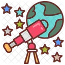 Telescope Astronomy Optical Telescope Space Exploration Icon