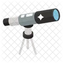 Telescope Field Glasses Spyglass Icon