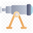 Telescope Galaxy Universe Icon