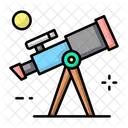 Telescopio Astronomia Ciencia Ícone