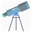 Telescopio Binoculo Luneta Ícone